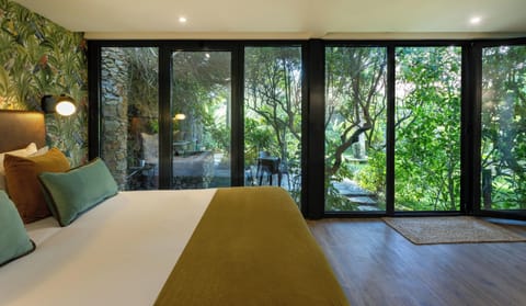 Double Room, Kitchenette | Garden view