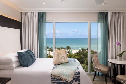 Room, 2 Double Beds, Ocean View | Egyptian cotton sheets, premium bedding, pillowtop beds, minibar