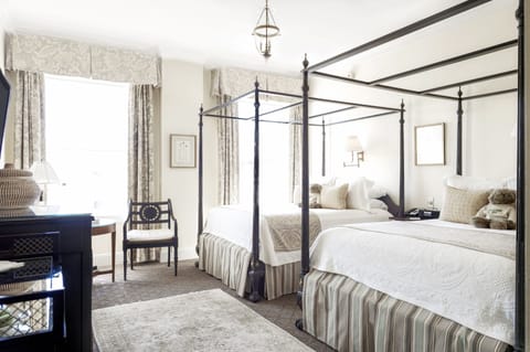 Double Queen Room | Frette Italian sheets, premium bedding, pillowtop beds, in-room safe
