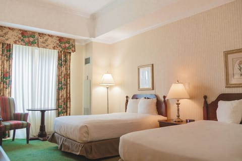 Deluxe Double Room, 2 Double Beds | Premium bedding, Select Comfort beds, desk, blackout drapes