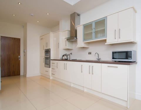 Standard Apartment, 2 Bedrooms | Private kitchen | Full-size fridge, microwave, stovetop, dishwasher