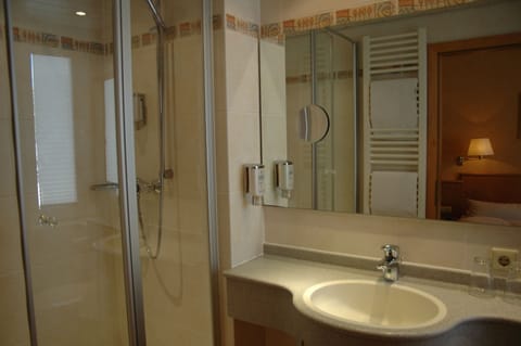 Business Single Room, 1 Bedroom, Non Smoking | Bathroom | Free toiletries, hair dryer, towels