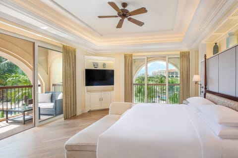 Family Studio, Multiple Beds, Balcony, Garden View | Premium bedding, down comforters, minibar, in-room safe