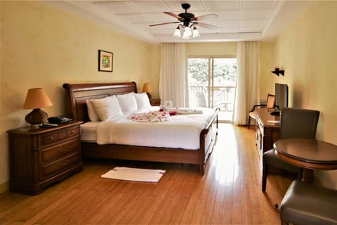 Standard Room, 1 King Bed, Mountain View | Premium bedding, pillowtop beds, minibar, in-room safe
