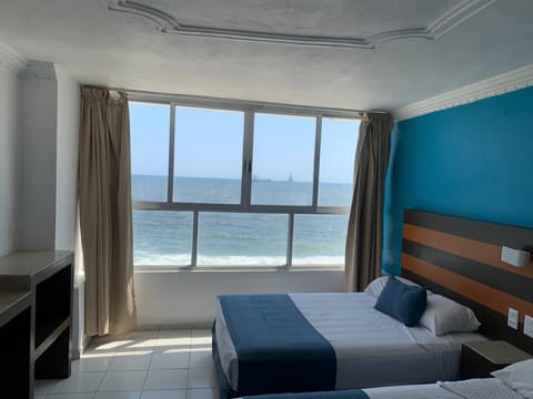 Standard Room, 2 Double Beds, Ocean View | View from room