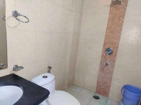 Executive Double Room | Bathroom | Shower, towels