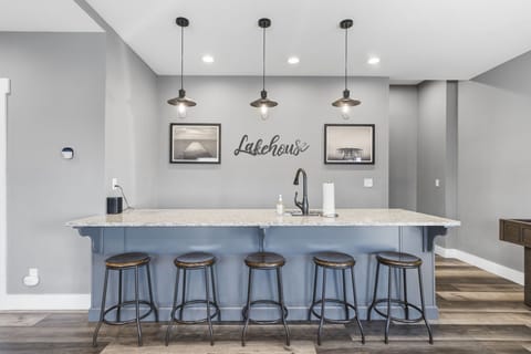 bar seating downstairs