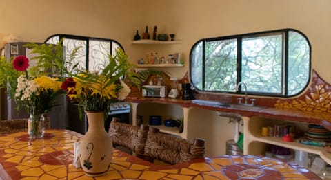 Ecological house biased the river, with a beautiful view of the canion, House in State of Puebla