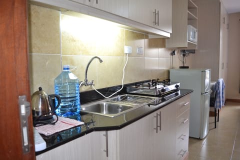 Deluxe Studio Suite | Private kitchenette | Fridge, microwave, stovetop, coffee/tea maker