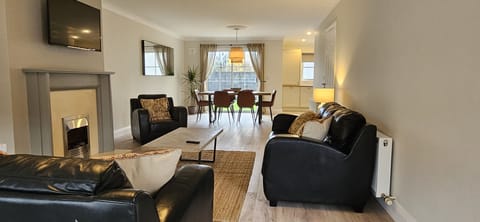 Cottage | Living area | LCD TV, fireplace