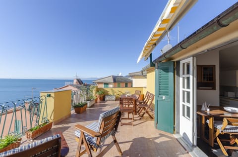 Apartment, 1 Bedroom, Sea View | Balcony