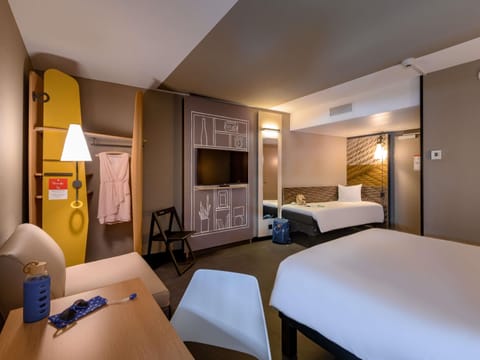 Room, Multiple Beds (New Sleep Easy Concept) | Blackout drapes, soundproofing, free cribs/infant beds, free WiFi