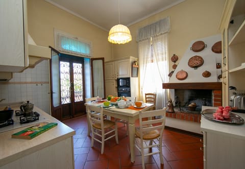 Family Villa, 5 Bedrooms (Villa Barbara) | Private kitchen | Full-size fridge, microwave, oven, stovetop