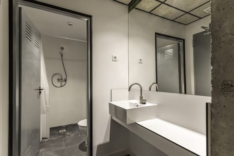 Room, Private Bathroom (5 people) | Bathroom | Shower, hair dryer, soap, shampoo