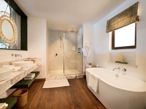 Premium Room | Bathroom | Free toiletries, towels, soap, shampoo