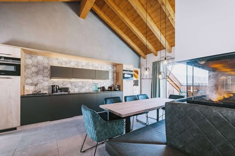 Penthouse, 4 Bedrooms, Balcony (Penthouse;with Sofabed) | Private kitchenette | Fridge