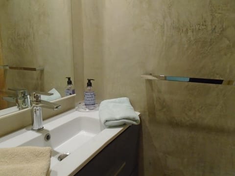 Economy Double or Twin Room (Les Pitchounettes) | Bathroom sink