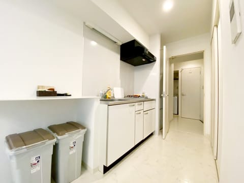 Apartment, Balcony (201) | Private kitchenette | Fridge, microwave, stovetop, griddle