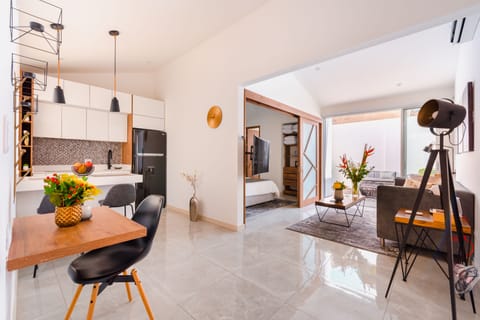 Design Studio Suite, 1 Bedroom, Terrace | Living area | Smart TV, Netflix, heated floors, streaming services