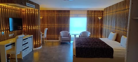 Honeymoon Double Room, 1 Bedroom | Minibar, in-room safe, individually decorated, laptop workspace