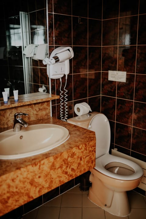 Triple Room | Bathroom | Shower, free toiletries, hair dryer, towels