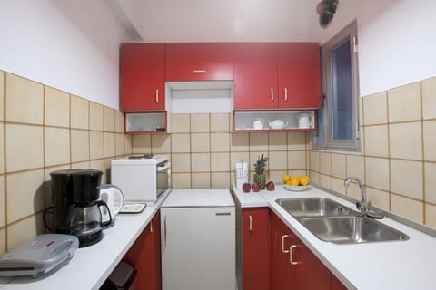 Studio | Private kitchenette | Mini-fridge, microwave, coffee/tea maker, electric kettle