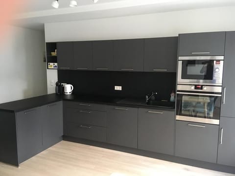 Luxury Apartment, 2 Bedrooms, Kitchen | Private kitchen | Fridge, microwave, oven, coffee/tea maker