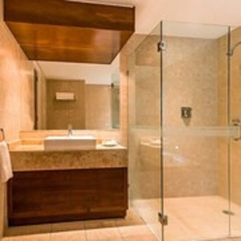 Penthouse, 1 King Bed | Bathroom shower