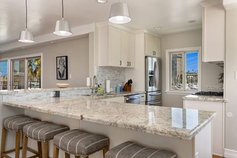 Updated and modern kitchen