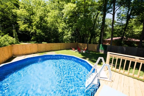 Fenced yard provides worry free fun for Fido!