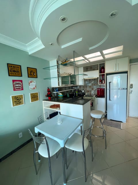 Family Apartment | Private kitchenette | Fridge, microwave, toaster, highchair