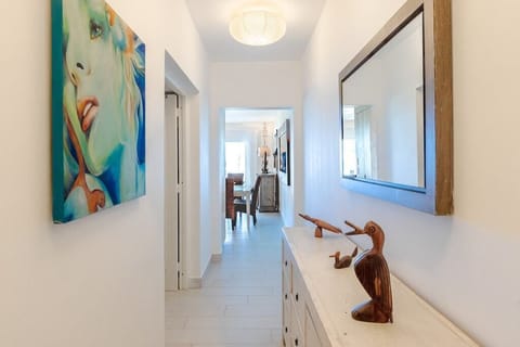 Hallway with oceanviews