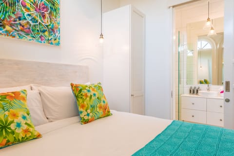 Honeymoon Villa, 1 Bedroom | 1 bedroom, in-room safe, desk, iron/ironing board