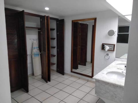 Family Double Room, 2 Double Beds | Bathroom | Combined shower/tub, free toiletries, hair dryer, towels