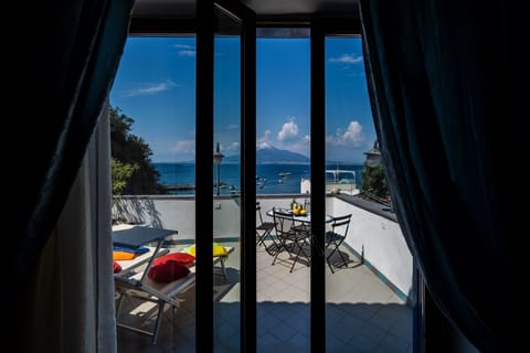 Apartment, 2 Bedrooms, Patio, Sea View | Terrace/patio