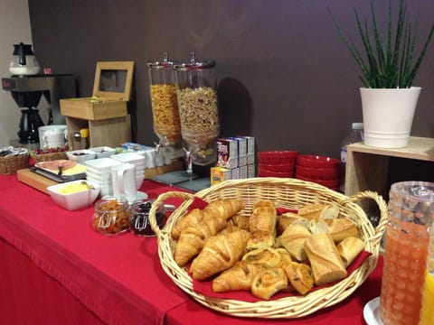 Daily buffet breakfast (EUR 12 per person)