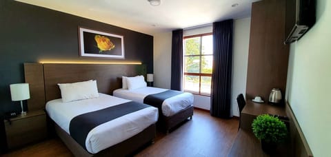 Superior Double Room, 2 Twin Beds | In-room safe, desk, laptop workspace, free WiFi