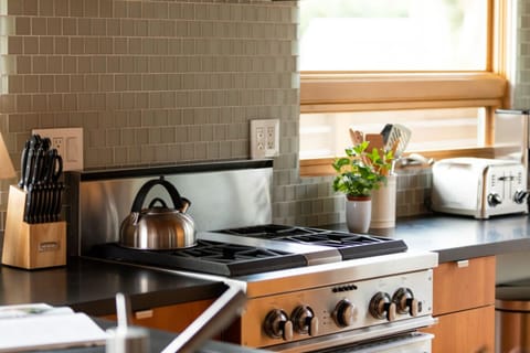 With state of the art appliances.