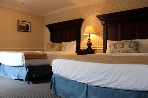 Classic Room, 2 Queen Beds, Non Smoking | In-room safe, iron/ironing board, free WiFi, bed sheets