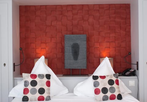 Individually decorated, individually furnished, desk, iron/ironing board