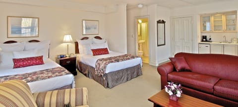 Junior Suite, 2 Double Beds | Hypo-allergenic bedding, in-room safe, desk, iron/ironing board