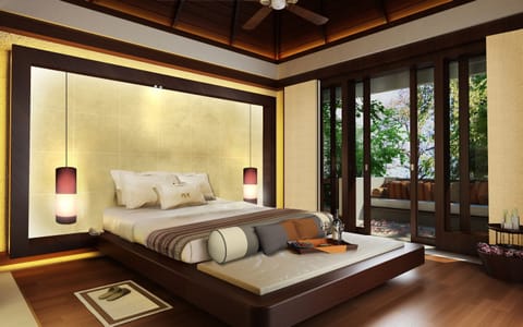 Canopy Villa | Premium bedding, pillowtop beds, minibar, in-room safe