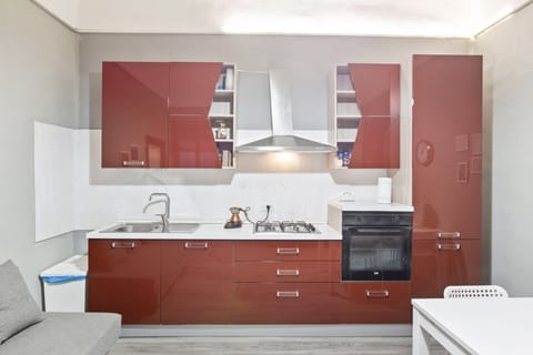 Apartment, 1 Bedroom | Private kitchen | Full-size fridge, oven, stovetop, dishwasher