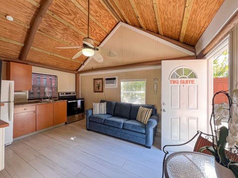 Tiki Suite Handicap Accessible | Living area | TV