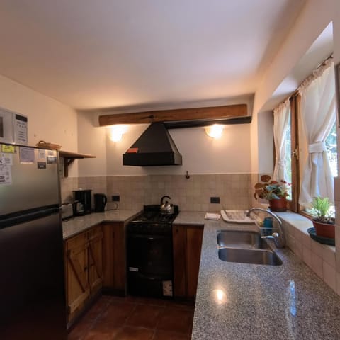 Apartment | Private kitchen | Full-size fridge, microwave, oven, stovetop