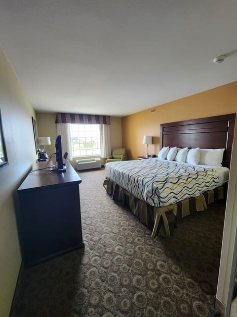 King Room | Premium bedding, down comforters, pillowtop beds, desk