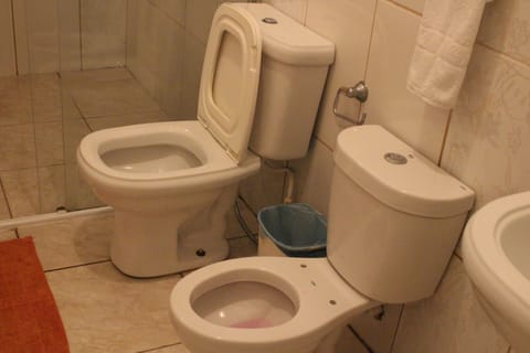 Duplex | Bathroom | Shower, rainfall showerhead, towels, soap