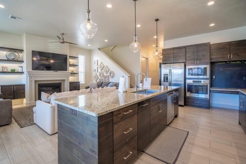 Plenty of counter space to cook for large groups!