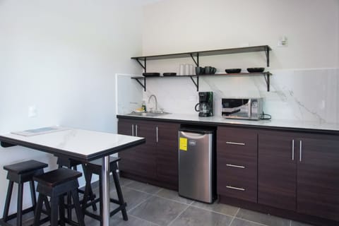 Double Room, 2 Double Beds | Private kitchen