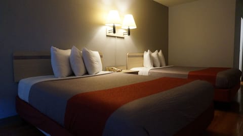 Deluxe Room, 2 Queen Beds, Non Smoking, Refrigerator | Free WiFi, bed sheets, wheelchair access